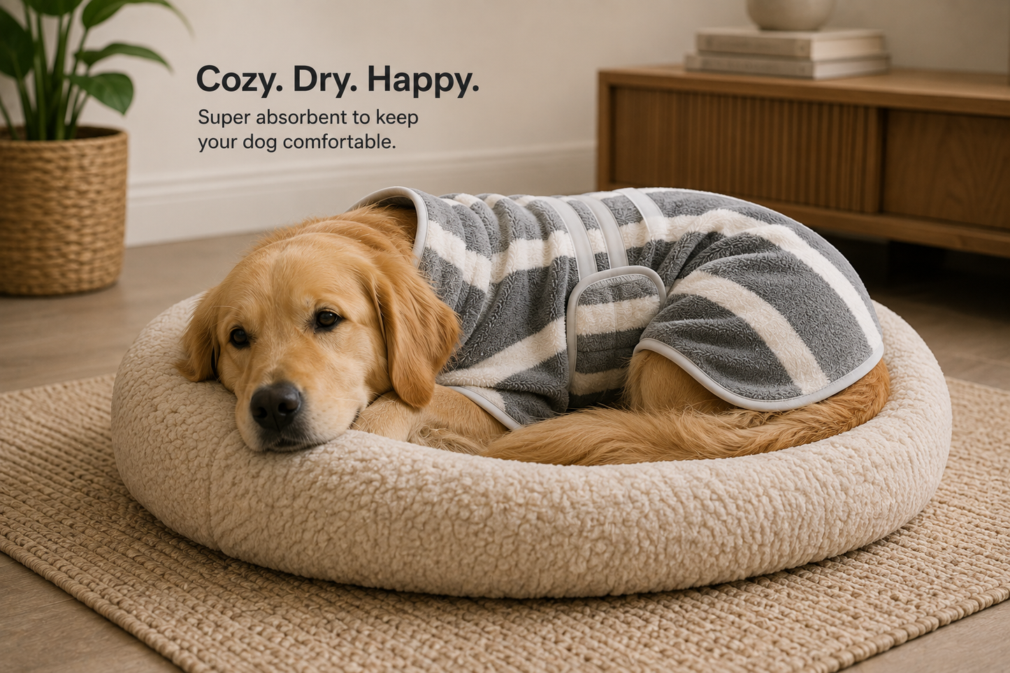 FURORA™ Super Absorbent Dog Drying Coat