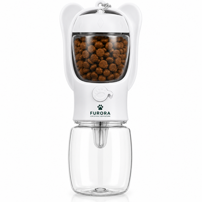 FURORA™ Portable Dog Water Bottle & Food Container