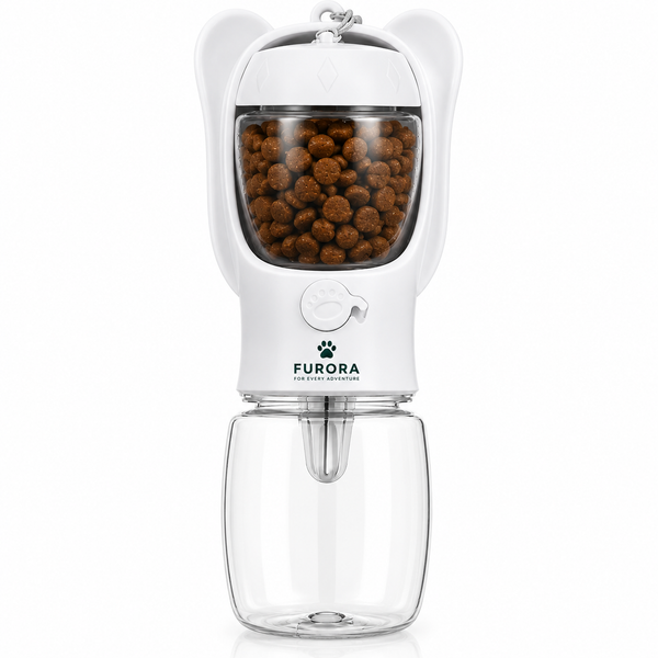 FURORA™ Portable Dog Water Bottle & Food Container