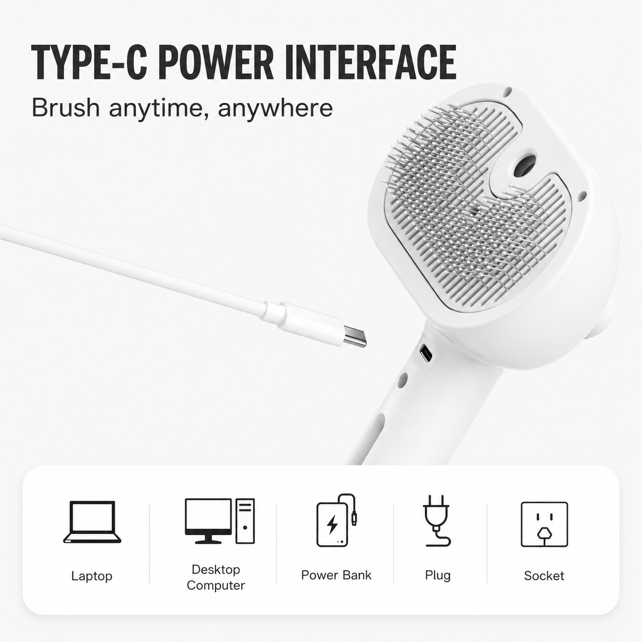 FURORA™ Steam Grooming Brush