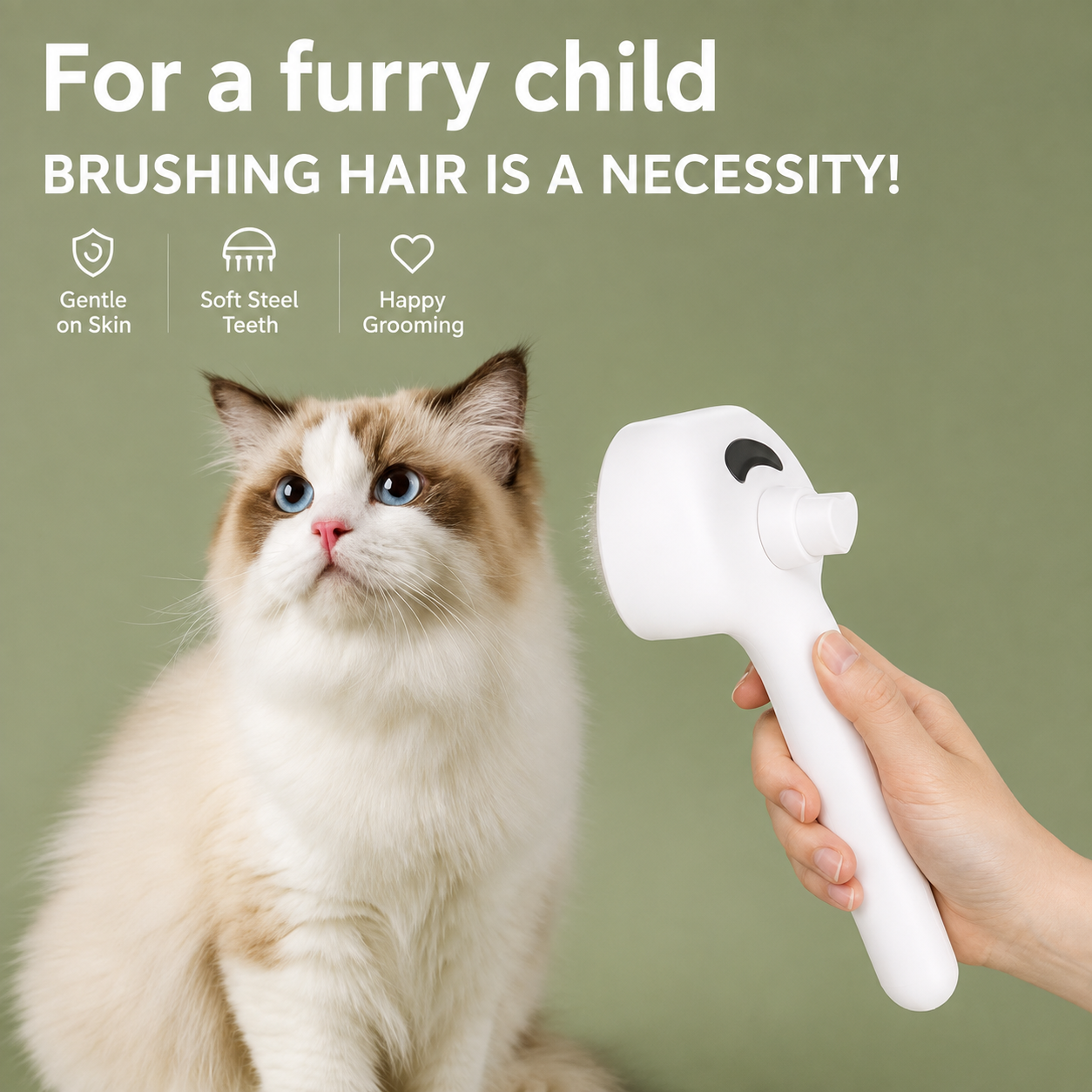 FURORA™ Steam Grooming Brush